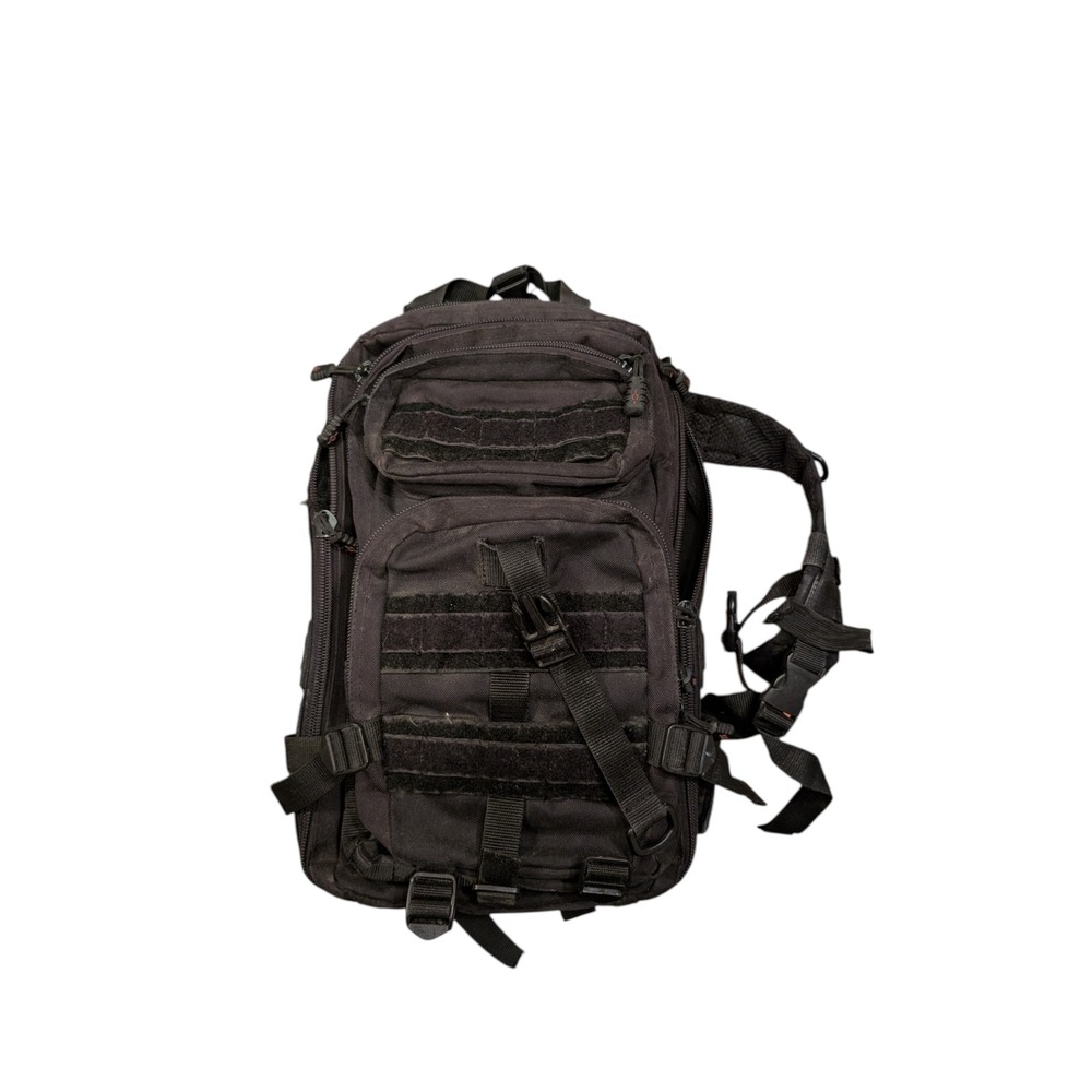 Flying Circle‎ Bags Black Tactical Backpack MOLLE Utility Field Bag EDC Hiking